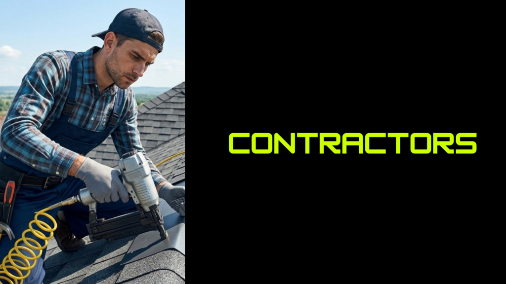 contractors homepage button
